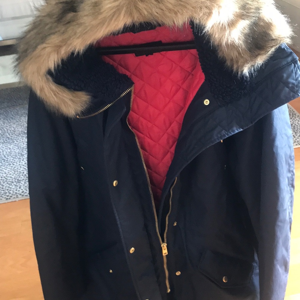 J Crew perfect winter parka.